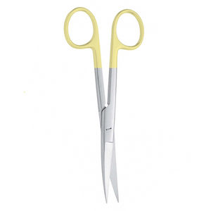 Ciseaux chirurgicaux de qualité supérieure à bord arrondi TC demi-or, ciseaux de pansement opératoire en acier inoxydable pour couper les points de suture - Product Image 5