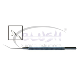Fenzl Insertion Hook Angled Ophthalmic Cataract Surgery Instrument Lens <b>Manipulation</b> Hook Tool By Blush Surgical - Product Image 2