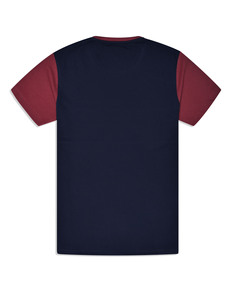 เสื้อยืดลำลองผู้ชายสไตล์สตรีทแวร์ คอโอ แขนสั้น แฟชั่นทรงปกติ ระบายอากาศได้ดี นุ่มสบาย เหมาะสำหรับใส่ในฤดูร้อน - Product Image 2