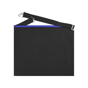 Delantal Masónico Internacional al por Mayor con Borde de Cinta Azul Real y Cinturón Negro, Delantal Masónico Bordado de Primera Calidad - Product Image 3