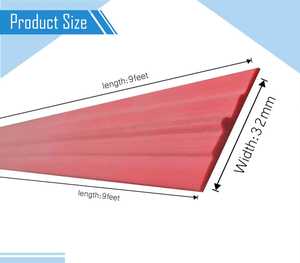 โปรไฟล์ขอบตกแต่ง PVC ขนาด 32 มม. ดีไซน์มินิมอล สำหรับแผ่นผนังภายนอก เฟอร์นิเจอร์ ตู้ ตกแต่งภายใน - Product Image 4