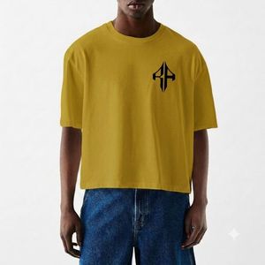Camiseta Corta de Alta Calidad para Hombre, 100% Algodón, Estilo Casual, Holgada, con Logotipo Personalizado Serigrafiado, Color Azul Marino, de Secado Rápido, Cuello Redondo - Product Image 6