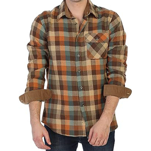 Camisa de Franela para Hombre, Ecológica, de Alta Calidad, Venta Caliente, Ropa Casual, Tallas para Adultos, Transpirable, de Algodón y Lana, Hecha a Medida - Product Image 2