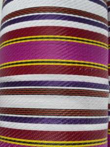 Rouleau de tissu en nylon 100% recyclé, rayé, tissé, écologique, durable, antibactérien, pour sacs de courses réutilisables et sacs fourre-tout - Product Image 4