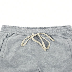 Pantalon de jogging homme tendance, coupe slim, patchwork color block, style sport, effet délavé - Product Image 5