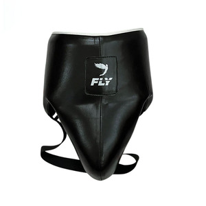 Ensemble d'entraînement de boxe professionnel Fly Boxing, tout neuf, dernier modèle, en cuir noir et blanc, CP-BHG-19 - Product Image 4