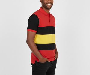 Camisetas Clásicas de Verano para Mujer al por Mayor, Cuello Redondo, Diseño de Rayas en Colores Contrastantes, Patrón Sólido, Manga Corta, Tops Casuales - Product Image 4