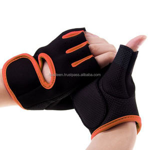 ถุงมือยกน้ำหนักครึ่งนิ้วสำหรับผู้ชายผู้หญิง,อุปกรณ์ฟิตเนสที่ทันสมัยสำหรับออกกำลังกายในยิมฝึกฝน - Product Image 1