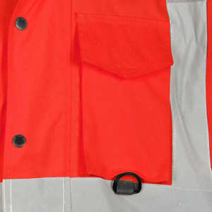 Chaqueta de Seguridad Reflectante de Alta Visibilidad con Bolsillos y Cremallera, Chaqueta de Trabajo Unisex, Ropa Reflectante - Product Image 3