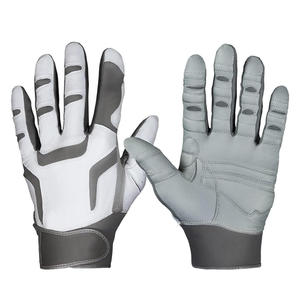 Gants de golf pour hommes en cuir véritable Cabretta, respirants, légers, à doigts complets, antidérapants, avec logo personnalisé OEM, vente en gros 2026 - Product Image 1