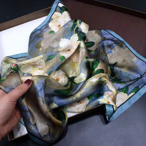 Créez Votre Propre Produit : Foulards en Satin à Faible MOQ, Nouveaux Designs de Foulards en Satin en Stock - Product Image 4