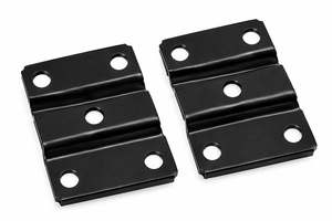 Kit de boulons en U pour essieux de remorque robustes, pour essieux ronds de 1-3/4 po, 3/8 po x 4-1/4 po avec plaques de fixation et écrous hexagonaux - Product Image 3