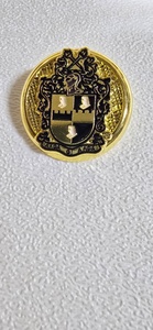 Boutons personnalisés de haute qualité ALPHA PHI ALPHA pour blazers, couleur or, 8 boutons, vente en gros - Product Image 6