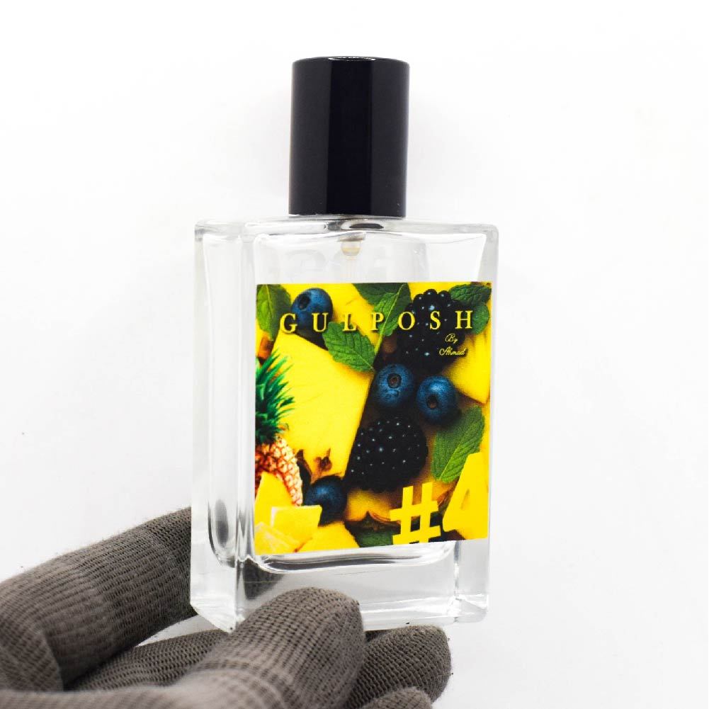 Autocollants holographiques pour étiquettes de parfum