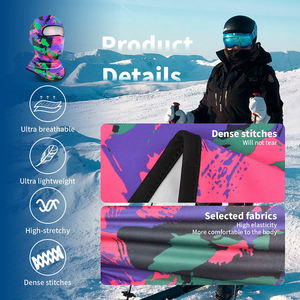 Pasamontañas Premium Y2K, Transpirable, Impermeable, Térmico, para Deportes de Invierno, Protección Diaria, Cortavientos, Protección UV - Product Image 4