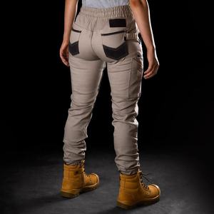 Compre Pantalones de Trabajo Ligeros para Mujer, Pantalones Cargo para Trabajo Industrial, Impresión de Logotipo Personalizada y Características Personalizadas - Product Image 2