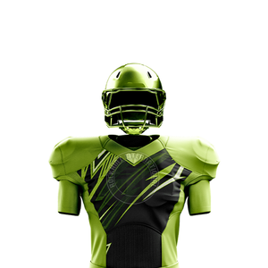 Uniforme de football américain en tissu polyester respirant, léger et durable, conçu pour l'entraînement en équipe - Product Image 4