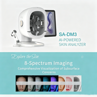 Analyseur de peau à lampe Wood, Analyse faciale, Analyse de l'acné, Test d'acné, Analyse des problèmes cutanés, Analyse complète, Détecteur facial