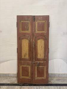 Panneaux de porte en bois massif antique, sculptés à la main, vintage, pour maison, bureau, extérieur, villa de luxe, entrée, salle à manger, salon, cuisine, meubles - Product Image 6