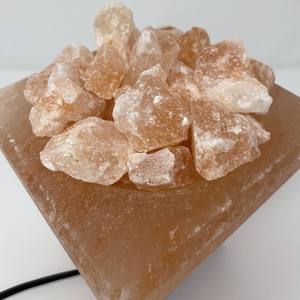 Lámpara de Sal del Himalaya, Cristal de Sal Iónica, Hecha a Mano, Diseño Moderno para Hoteles y Cocinas - Product Image 4