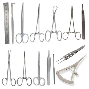 Instruments de chirurgie plastique de précision, ensemble d'outils chirurgicaux pour interventions médicales esthétiques, équipement de qualité hospitalière en acier inoxydable - Product Image 1