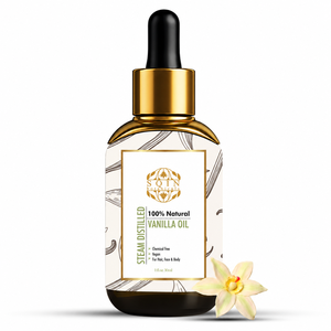 Huile essentielle de vanille pure de qualité supérieure, distillée à la vapeur, pour les soins de la peau, les massages, pour tous types de peau, fournisseurs en gros, SQIN - Product Image 1