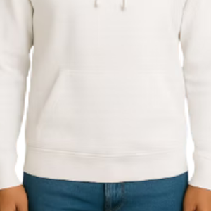 เสื้อสเวตเชิ้ตคอกลมสีขาวสำหรับผู้ชาย เสื้อแขนยาวลำลอง สตรีทแวร์สำหรับทุกวัน เสื้อผ้าสไตล์ไลฟ์สไตล์ที่สวมใส่สบาย - Product Image 4