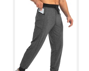 Wholesale Rapid Sports High Quality Custom Lace Casual Men's Sweatpants Breathable Knit <b>Joggers</b> Canvas <b>Polyester</b> Outdoor Track - Product Image 1