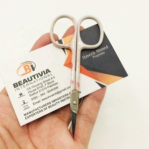 Pince à épiler professionnelle en acier inoxydable pour extension de cils impression de marbre orange outil de beauté à forte adhérence Logo privé de haute qualité - Product Image 3