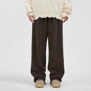 Men's Lightweight High Waist Casual Baggy <b>Sweatpants</b> for Gym Wear Relaxed Fit Breathable Quick Dry 100% Cotton - Product Image 5