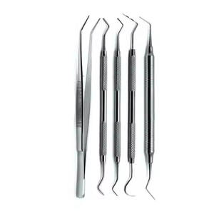 ชุดเครื่องมือเตรียมฟันสำหรับครอบฟัน ประกอบด้วยเครื่องมือสแตนเลส 8 ชิ้น ได้รับการรับรองมาตรฐาน CE ISO1283 โดย Grip Surgical - Product Image 3