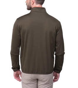 Vestes en nylon et élasthanne personnalisées avec logo OEM, col montant, fermeture éclair bidirectionnelle, ourlet élastique, coupe-vent imperméable – Vente en gros - Product Image 4