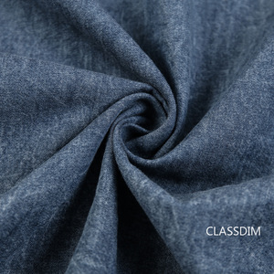 Chemise en jean décontractée pour homme en Spandex/Coton, coupe oversize, mode printemps-automne, polyvalente pour le quotidien, manches courtes, délavée aux enzymes - Product Image 4