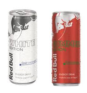 Red Bull Coconut Acai Edition White Edition, 24 Latas de 250ml, Contiene Ácido Pantoténico 2mg por 100ml para el Apoyo del Vitamina B5 - Product Image 5