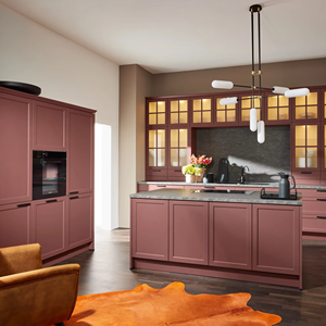 Juego de Gabinetes de Cocina Modulares RTA de Melamina Estilo Europeo de Alta Gama Personalizados por JY Project, con Bisagras y 5 Años de Garantía, Modernos - Product Image 2