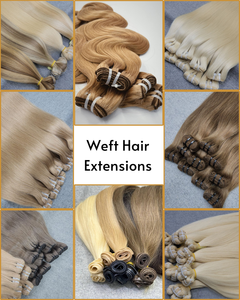 Tissage de cheveux vierges vietnamiens lisses et soyeux de luxe |   Cheveux humains non traités 12-28 pouces, pointes pleines - Product Image 2