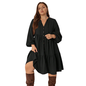 Vestido Midi Estampado para Mujer, Vestido Casual de Verano con Corte en A, Venta al por Mayor - Product Image 5