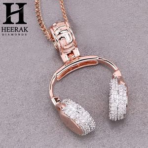 Pendentif Casque Audio Diamant Personnalisé, Diamant de Laboratoire, Bijou Hip Hop de Luxe pour Homme - Product Image 3