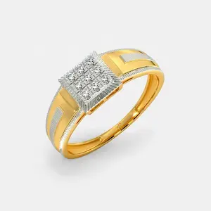 High Demand 18k Gold Ring 5 Grams Genuine Fine Real Jewelry for Men Wholesale Priced for Gift Occasion Certified by GIA