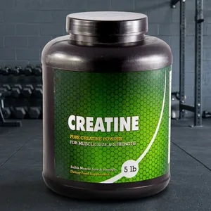 Creatina Monohidrato en Polvo Sin Sabor, Mejora el Rendimiento Muscular, Certificación ISO, Uso en Adultos, Dosis de 2 Cucharadas, Pérdida de Peso, Vegano - Product Image 3