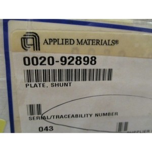 AMAT 0020-92898 แผ่นชันท์ - อุปกรณ์และชิ้นส่วนเซมิคอนดักเตอร์ระดับโลกที่เชื่อถือได้ - Product Image 6