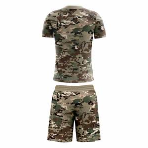 Uniforme de Portero de Fútbol Personalizado, 100% Poliéster, Ligero, para Juego Profesional, Transpirable, Mangas Cortas, OEM, ODM - Product Image 2