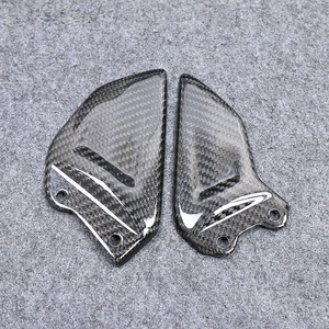 Protections de talon arrière en fibre de carbone 3K pour moto, plaques de protection inférieures pour Honda CBR1000RR-R 2021-2026 - Product Image 5