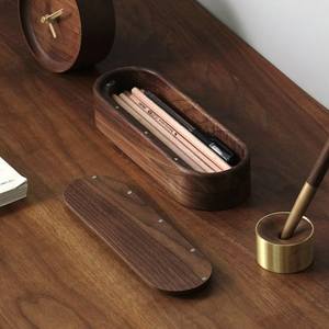 Boîte de rangement artisanale en bois naturel avec caisse en bois rustique décorative amovible pour la maison, le bureau et la chambre d'enfant – Personnalisable - Product Image 2