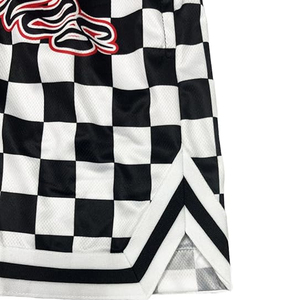 Shorts de sport respirants en maille pour hommes, séchage rapide, écologiques, taille mi-haute, 100 % polyester, pour le basketball et l'entraînement, avec logo personnalisé - Product Image 5