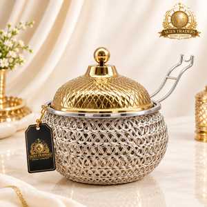 Cazuela Aislada con Mosaico de Madreperla, Calentador de Alimentos, Servidor de Buffet para Cocina y Mesa de Comedor - Product Image 5
