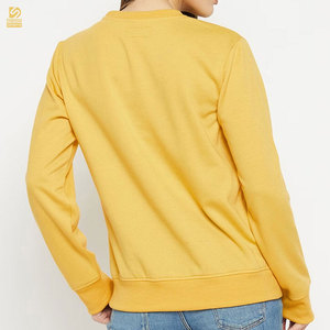 เสื้อสเวตเชิ้ตผู้หญิงขายส่ง พิมพ์โลโก้ตามสั่ง แขนยาว คุณภาพสูง ผลิตจากโรงงาน เสื้อสเวตเชิ้ตผู้หญิงขายดีที่สุด - Product Image 5