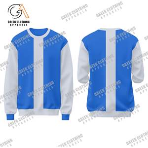 Sudadera ZPB - Azul Rey |   Sudadera de Felpa 100% Algodón Zeta Phi Beta con Logotipo del Equipo Bordado en Chenilla, Ropa de la Hermandad - Product Image 1