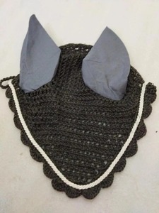 Voile anti-mouches pour chevaux, fabriqué en Inde, en coton, disponible dans toutes les couleurs, qualité et prix export. - Product Image 6