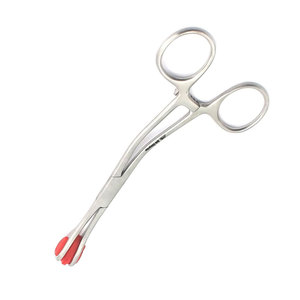 Pinzas de agarre Young Tongue de 6.5 pulgadas, instrumento médico con mordazas de goma, abrazadera de sujeción de acero inoxidable Young Tongue - Product Image 3